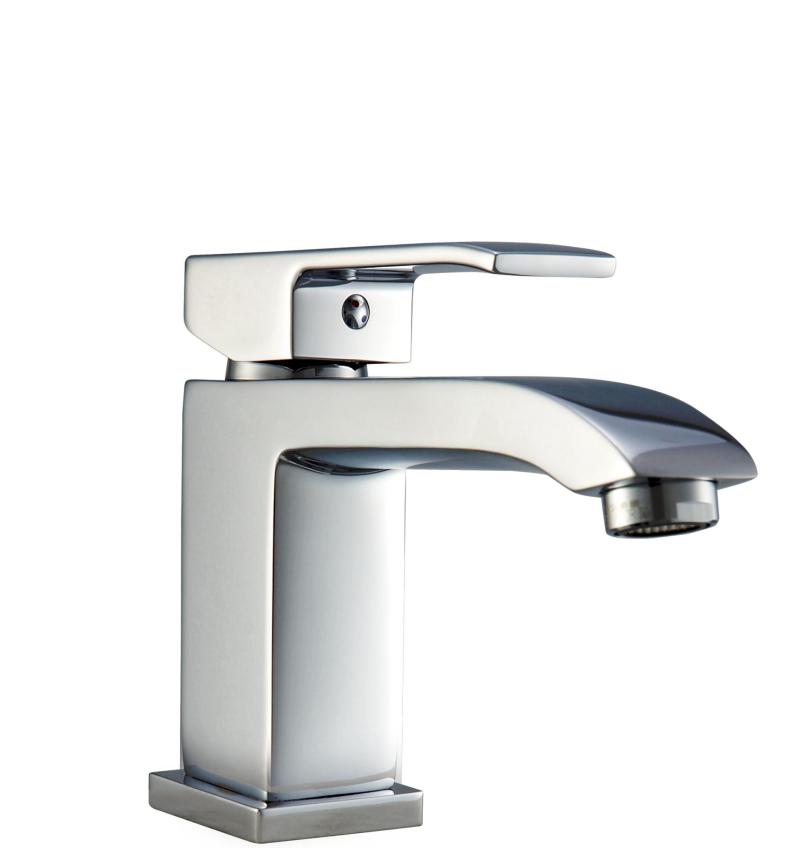 Mezcladora de lavatorio monocomando baja al mueble
